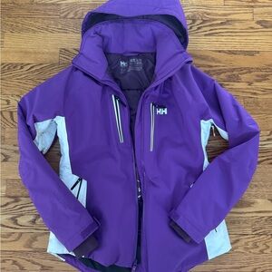 Helly Hansen Women’s Purple and White Jacket